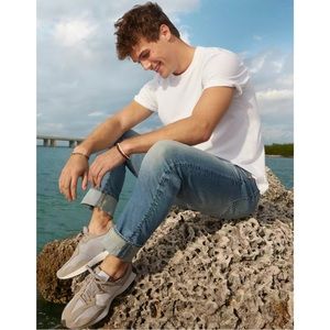 American Eagle Outfitters AE Super Soft Legend White T-Shirt